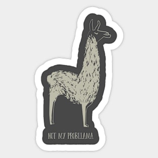 PROBLLAMA Sticker